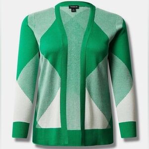 Torrid Cardigan Open Front Sweater size 2